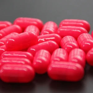 00#B Pink Gelatin Capsules