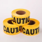3 inch x 1000 Feet Black Yellow Caution Tape