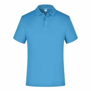Lapel advertising shirt group work clothes customized summer quick-drying POLO shirt mesh short-sleeved T-shirt