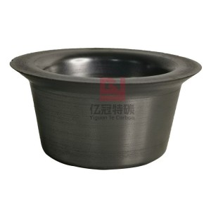 Melting graphite crucible  for electric furnaces