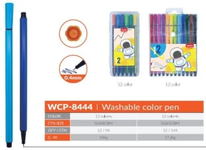 WCP-8444a Washable Color Pen
