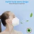 Import KN95 Medical Anti-Virus Anti-Dust Breathing Mouth Mask for Air Pollution, Replaceable Activated Carbon PM2.5 10-pieces from China