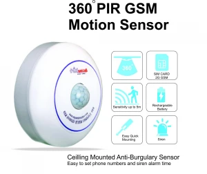 OptimaGuard GSM PIR Motion Sensor