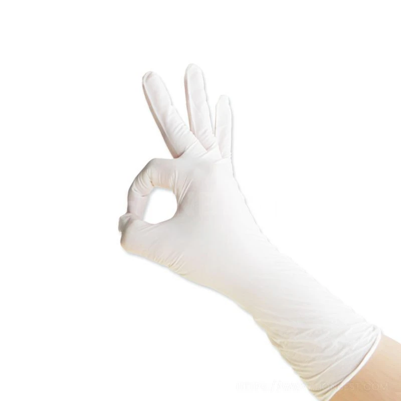 Buy 12" Class 1000010 Cleanroom Nitrile Gloves from Suzhou Honbest Ultra Clean Technology Co