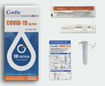 EUA Approved CorDx COVID-19 AG antigen TEST KIT at home OTC