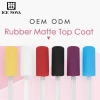 Rubber Matte Top Coat UV Nail Gel Polish Top Gel Factory Price