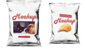Plastic pack for snack, Pet food