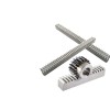 Carbon steel rack and pinion