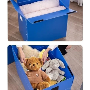 PP Corrugated Plastic Hollow Sheet Turnover Box For Logistics Storage