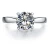 Import Solid 18K White Gold  Ring Round from China