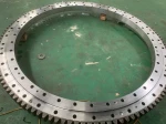 Wholesale custom external gear 011.45.1250 tower crane slewing ball bearig with factory price
