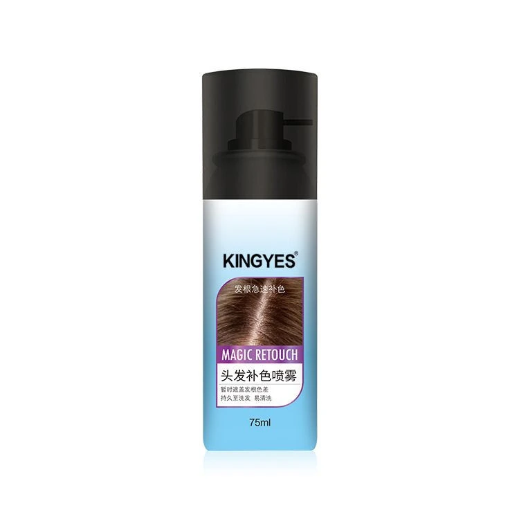 Buy Kingyes Natural Hair Root Color Spray Oem from Dong Guan Mefapo ...