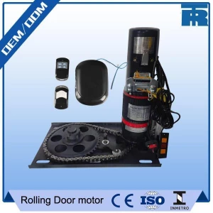 500kg Single Phase AC Electric Roller Shutter Motor with Remote Control