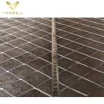 1 inch 1/4 inch galvanized iron welded rabbit cage wire mesh roll