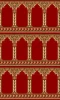 100% polypropylene top quality muslim use mosque prayer carpet