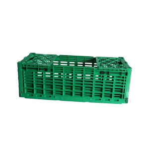 1000x400x340 vented type plastic collapsible storage basket and crate for Fresh cut flower