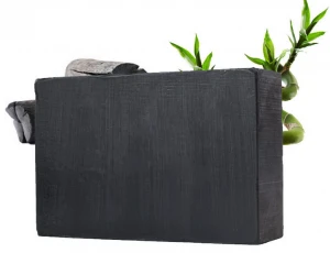 100g Private Label African Black Moisturizing Soap Activated Bamboo Charcoal Soap Hand Made Soap