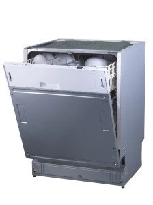 110V Fully built in 14 sets home use dishwasher machine
