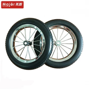 12 Size Steel Rim Kids bicycle Show car training fat bike wheel UCP Spokes  Other Material Handling Equipment