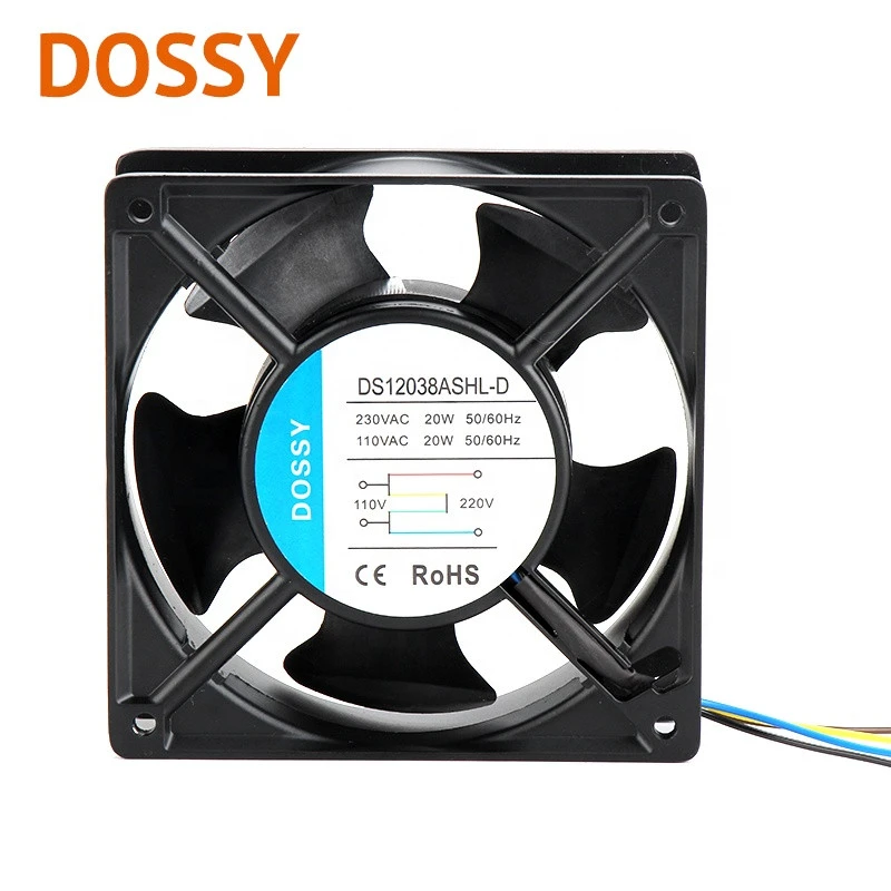 120x120x38mm double voltage 110V 220V AC 12038  Axial Fan
