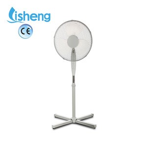 12V 13W 16 inch dc fan  cross base solar DC stand fans for Africa