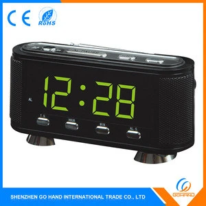 1.4 inch LED Digital Alarm Clock With Auto Search Portable FM Radio