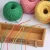 Import 1.5mm colored twine hand-wrapped jute yarn/jute string/jute rope for diy craft from China