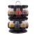 Import 16 Jar Rotating Spice Rack Carouse Kitchen Storage Holder Revolving Herbs Stand from China