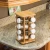 Import 16 Piece Bamboo Revolving Spice Rack Holder, Countertop Spice Organizer, Natural from China