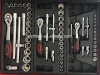 160pcs Professional Roller Tool Cabinet With Tools, Tool Set Cabinet
