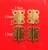 Import 16X20mm Wholesale little metal golden bronze wooden box gift Butterfly Hinges from China