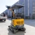 Import 1.7ton mini excavator Construction equipment mini track digging machine mini excavator from China