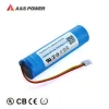 18650 3.7v 2600mAh li-ion battery pack with 3 wire NTC and connector