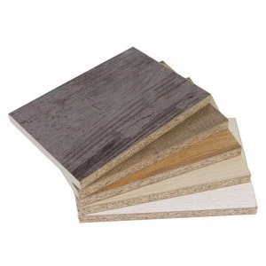 18mm Different Colors Melamine Veneer Chipboard Particle Board Flakeboard For Kitchen Cabinets 