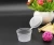 Import 1oz dispossable transparent Plastic yogurt jelly Sauce Cup container with falt Lids from China