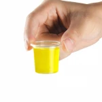 1oz/30ml tasting plastic pet cup clear disposable small drink cup with lid