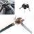 Import 1PC Universal Foldable Car Anti-Theft Steering Wheel Lock and Three Keys Alloy+Leather from China