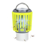 2 in 1 Bug Zapper Outdoor - Rechargeable Waterproof Mosquito Killer Light Bulb for Indoors & Outdoors