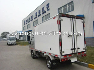 2 ton freezer refrigerated truck with 8feet-14feet/van truck