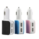 2 USB 3.1A one way cigarette lighter socket splitter phone usb car charger for phone_HL4159