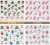 Import 2016 Christmas design nail art sticker,3D Xmas nail sticker from China