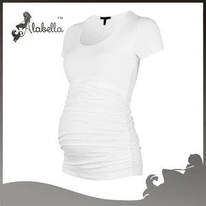 2016New Designs Wholesale blank maternity t shirts of maternity clothing