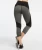 Import 2018 Amazon FBI new female thin thin dry fitness yoga exercise black and gray tie up eight bottoming pants from China