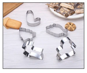 2018 New Christmas products unique stainless steel  cookie cutters / cake cutter mold / cookie tools