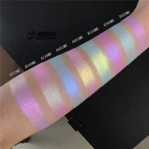 2018 Sheenbow New Pigment Mermaid Eyeshadow Chameleon Pigment pearl loose eyeshadow powder makeup multi colored pigment
