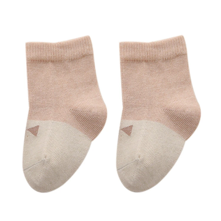 2019 best seller newborn non slip baby socks knitting pattern baby socks
