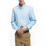 2020 best selling custom fashion full sleeve pocket business polo dress mens shirts