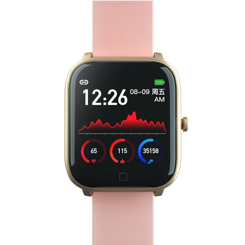 2020 color screen S1 smartwatch women men cheap smart watch with Daily waterproof alarm clock steps sport watch