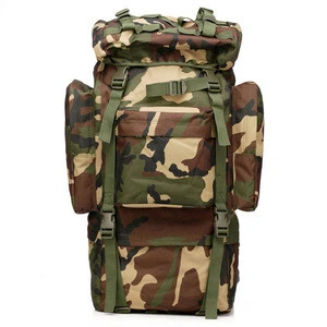 2020 Hot Sale trekking Custom Outdoor picnic Waterproof Hiking Survival Army Bag Black Military Tactical  Backpack