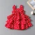 Import 2020 new baby clothes dress summer red dot ruffle skirt Korean version cute girl dress from China
